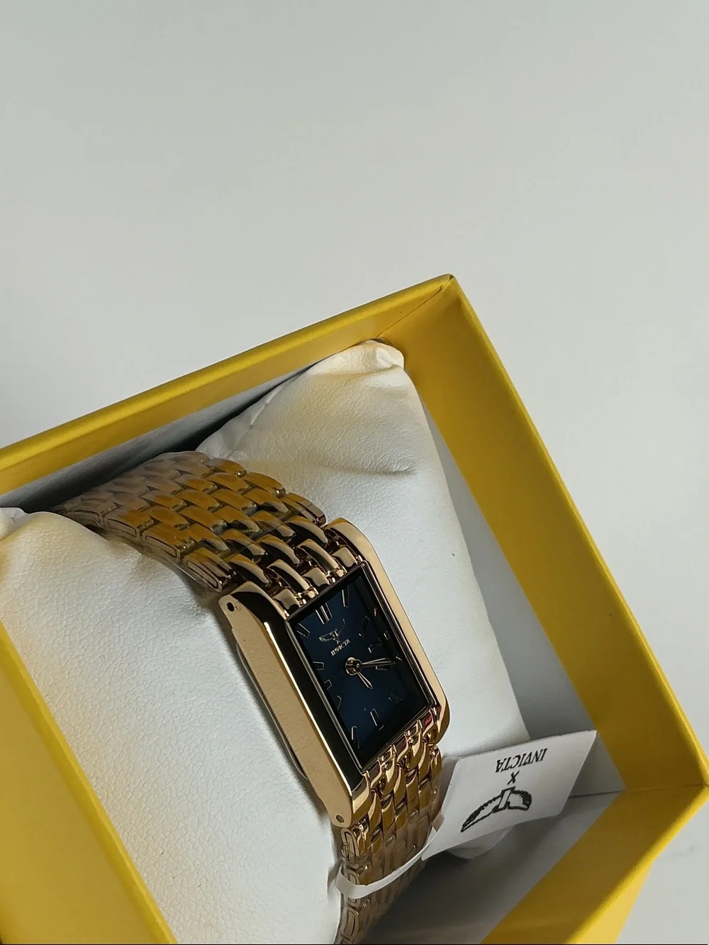 Invicta Gold-Tone Bracelet Watch with Navy Dial - for women - 69893